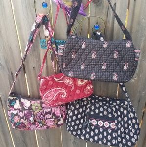 4 Vera Bradley Shoulder Bags